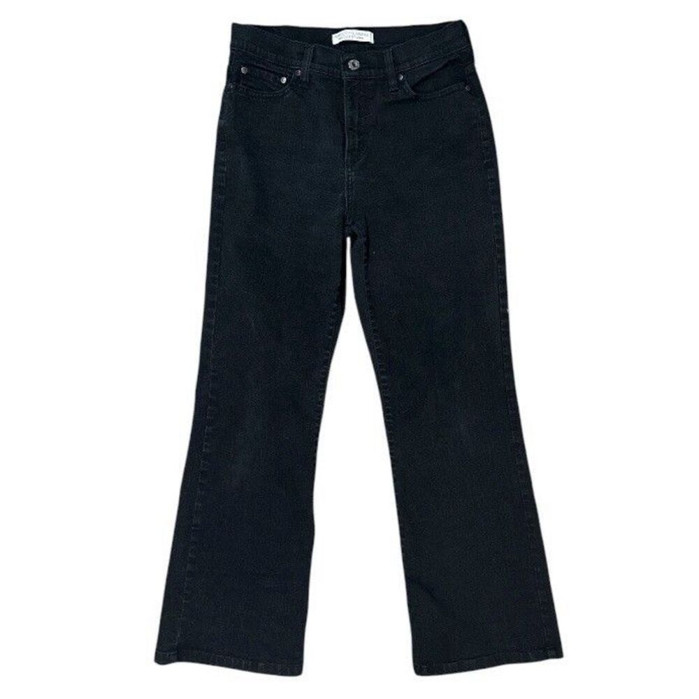 Levi’s 512 Perfectly Slimming Boot Cut Jeans Women’s 10 M Black Mid Rise Stretch